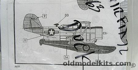 Airfix 1/72 Grumman J2F-6 or OA-12 Duck - US Navy or Air Force Bagged - (J2F6) plastic model kit
